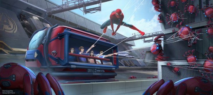 Spider-Man, Walt Disney Studios, Disneyland Paris